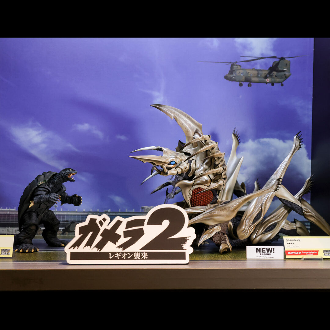 S.H.MonsterArts レギオン 商品化決定
S.H.MonsterArts ガメラ (1996) 仙台決戦Ver. 魂ウェブ商店/2025年4月発送予定