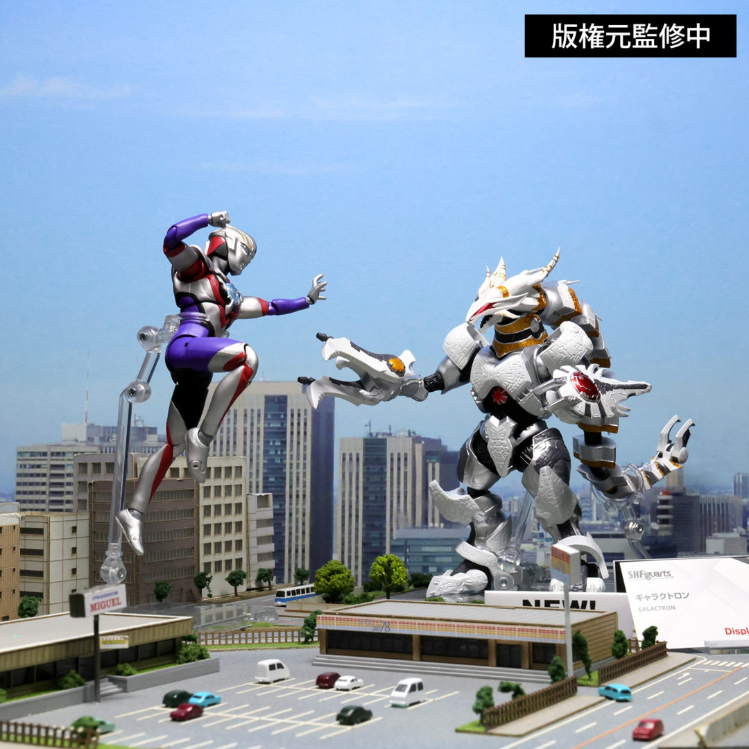 S.H.Figuarts ウルトラマンオーブ スペシウムゼペリオン（ウルトラマン ニュージェネレーション スターズVer.）　2024年2月店頭発売予定
S.H.Figuarts ギャラクトロン　参考出品