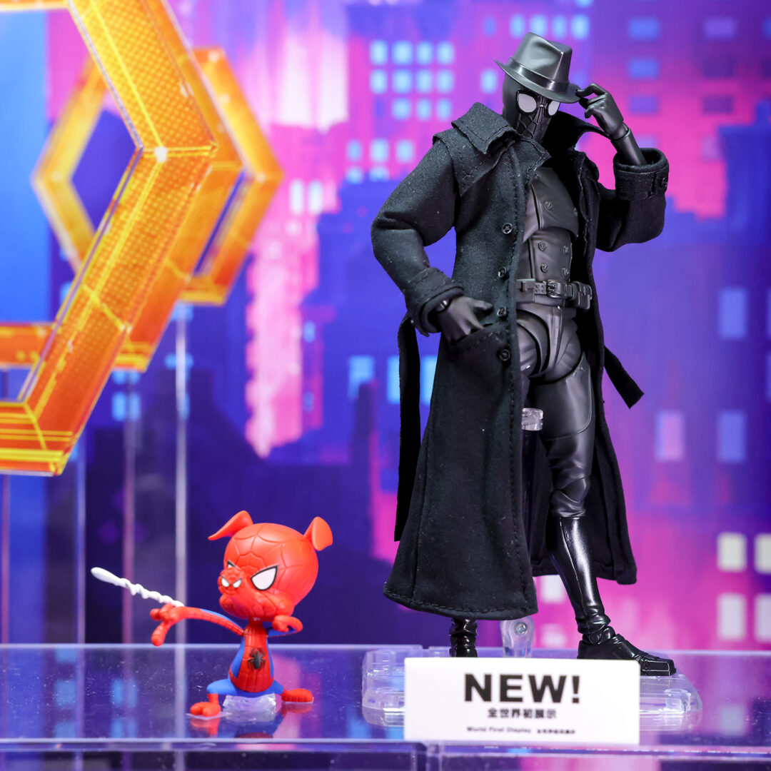 S.H.Figuarts スパイダーマン・ノワール&スパイダー・ハム(スパイダーマン:アクロス・ザ・スパイダーバース) 参考展示