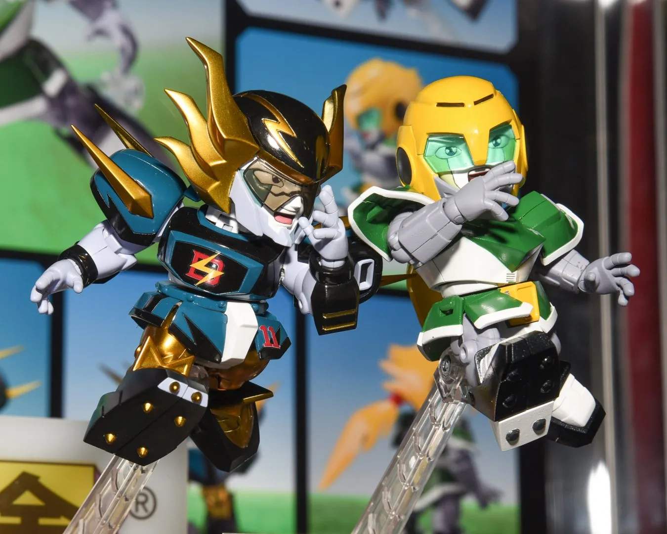 【発売決定】超合金 アイアンリーガー マッハウインディ＆ゴールドフット
©サンライズ