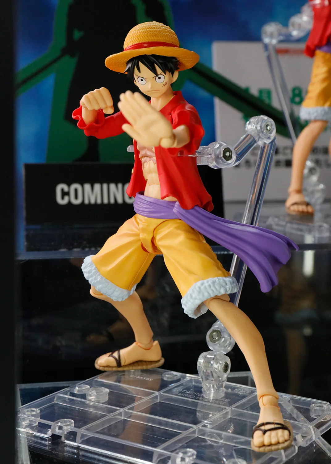 「S.H.Figuarts モンキー・D・ルフィ -鬼ヶ島討入-」 参考出品