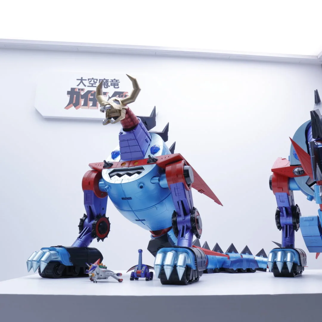 DX超合金魂 大空魔竜 参考出品※2020年11月イベント開催時の情報です。
「超合金魂 GX-100 ガイキング＆大空魔竜」として2021年12月発売予定
© 東映アニメーション