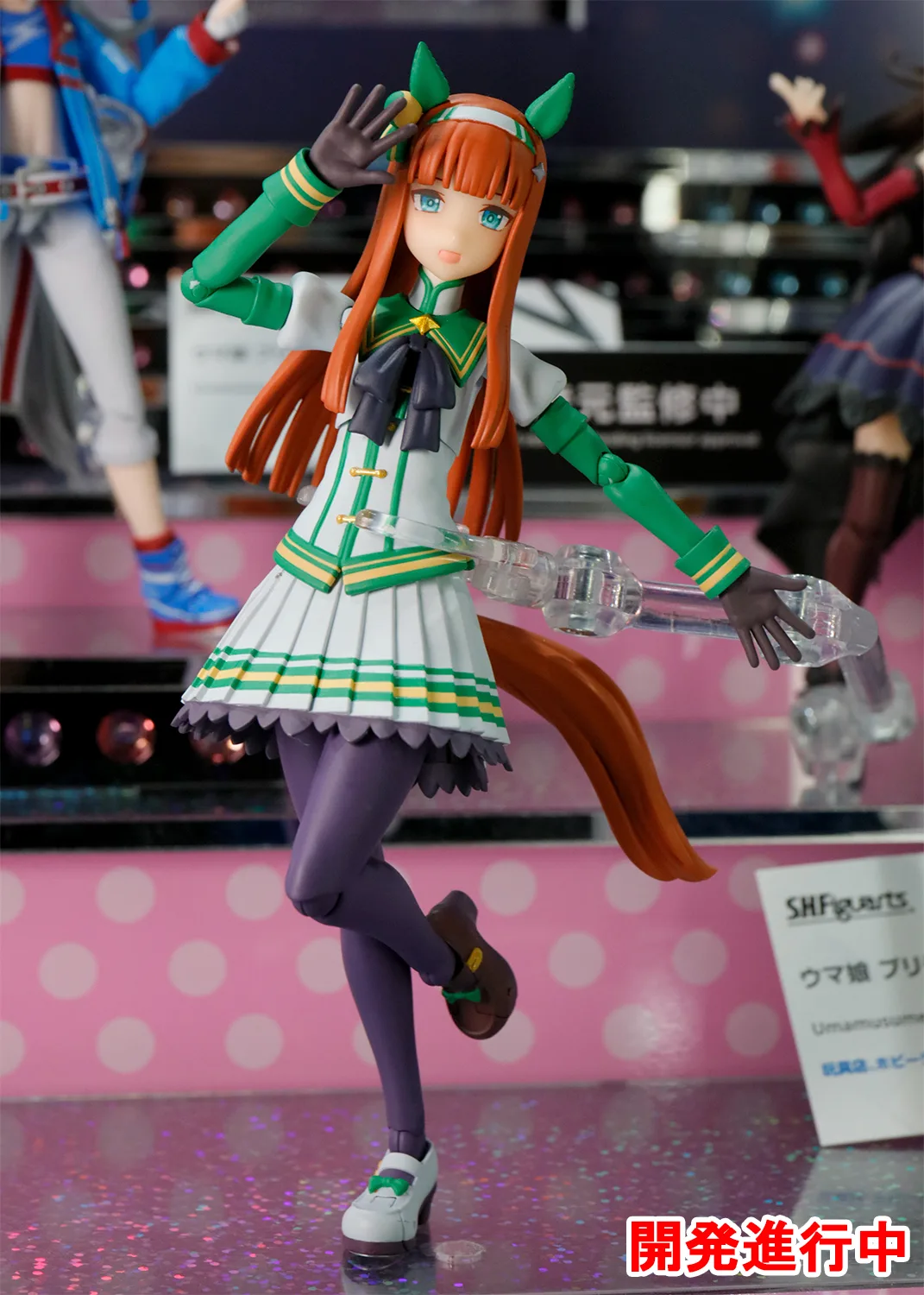 「S.H.Figuarts ウマ娘 プリティーダービー サイレンススズカ」 参考出品