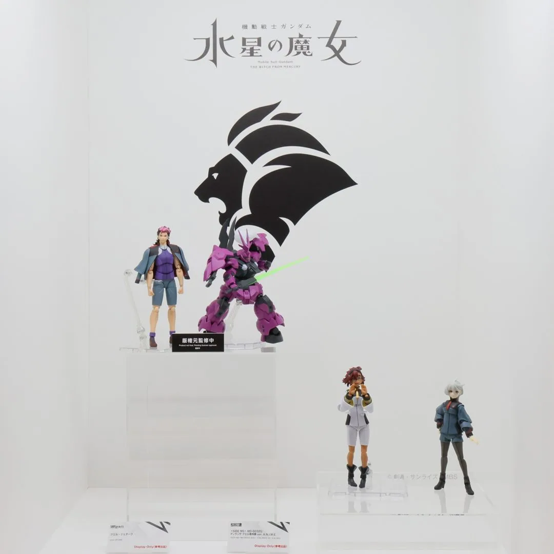 S.H.Figuarts『機動戦士ガンダム 水星の魔女』シリーズ
ROBOT魂 ＜SIDE MS＞ MD-0032G ディランザ グエル専用機 ver. A.N.I.M.E.　参考出品