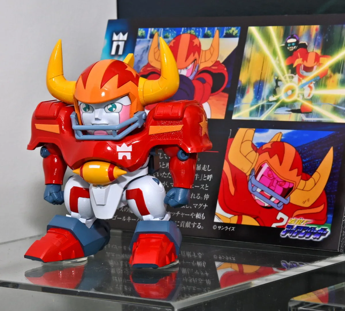 超合金 アイアンリーガー ブルアーマー／参考展示
©サンライズ