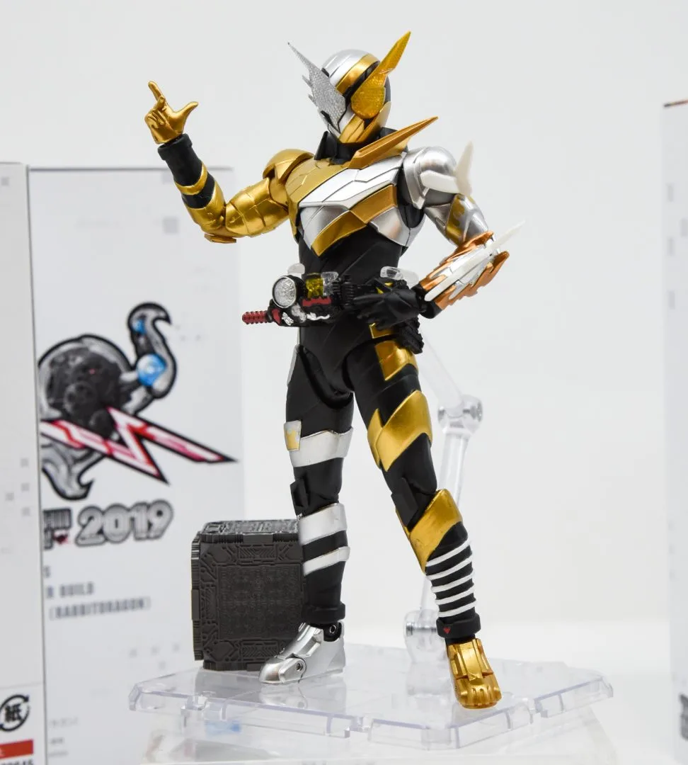 S.H.Figuarts 仮面ライダービルド トライアルフォーム（ラビットドラゴン）
魂ネイション2019開催記念商品
©2017 石森プロ・テレビ朝日・ADK・東映