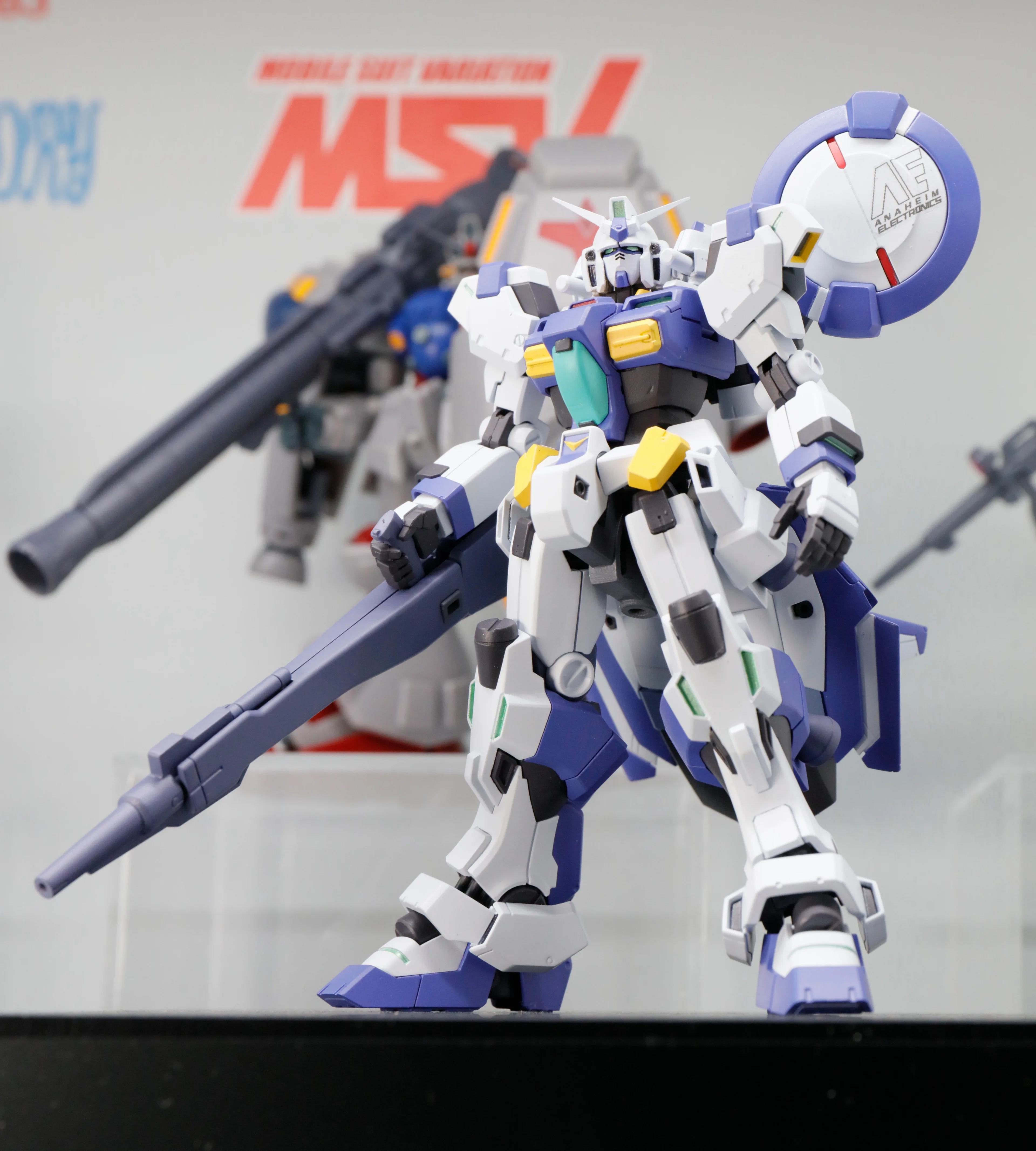 「ROBOT魂 ＜SIDE MS＞ RX-78GP00 ガンダム試作0号機ブロッサム ver. A.N.I.M.E.」 参考出品