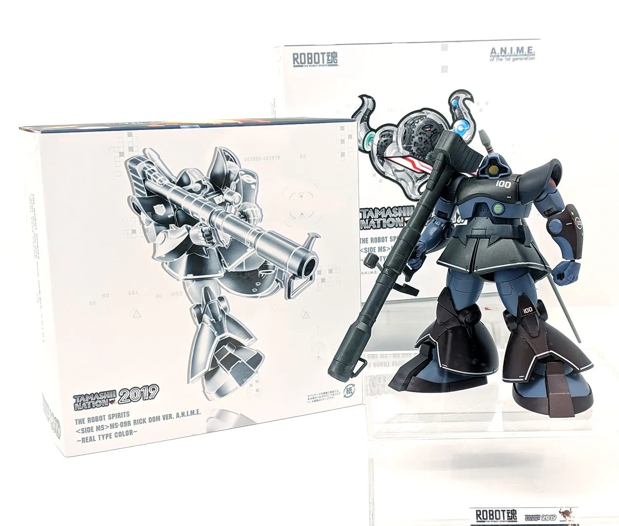 ROBOT魂＜SIDE MS＞MS-09R リック・ドム ver. A.N.I.M.E. ～リアルタイプカラー～
魂ネイション2019開催記念商品
©創通・サンライズ
