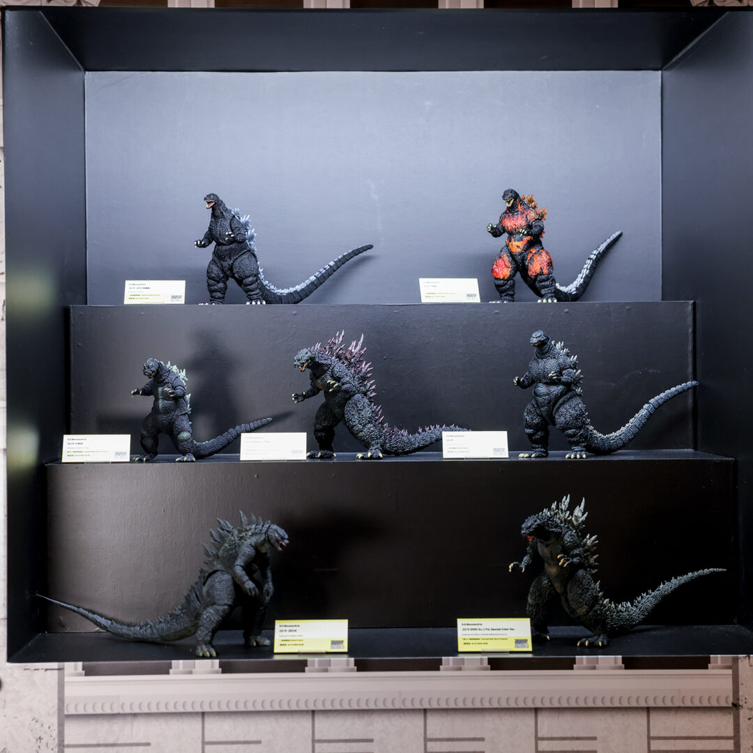 S.H.MonsterArts『ゴジラ』シリーズ 一挙展示