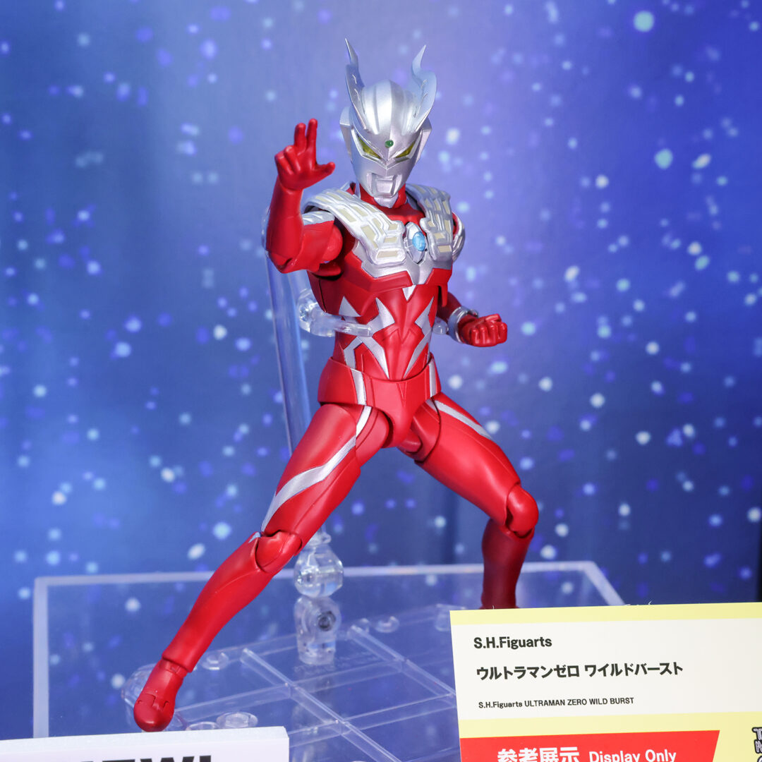 S.H.Figuarts ウルトラマンゼロ ワイルドバースト　参考展示