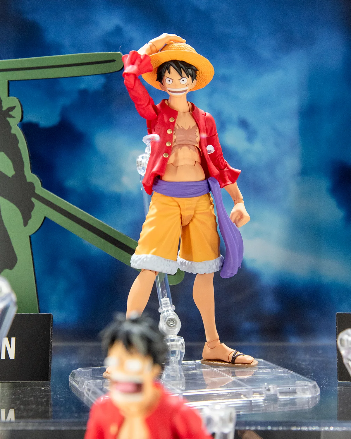 「S.H.Figuarts モンキー・D・ルフィ -鬼ヶ島討入-」 参考出品