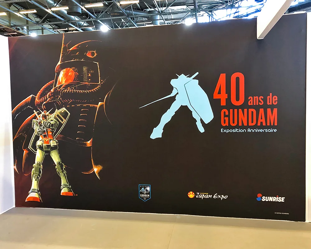 『機動戦士ガンダム』40周年ブース
©創通・サンライズ