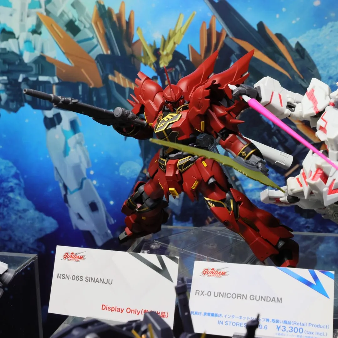 GUNDAM UNIVERSE MSN-06S SINANJU　参考出品