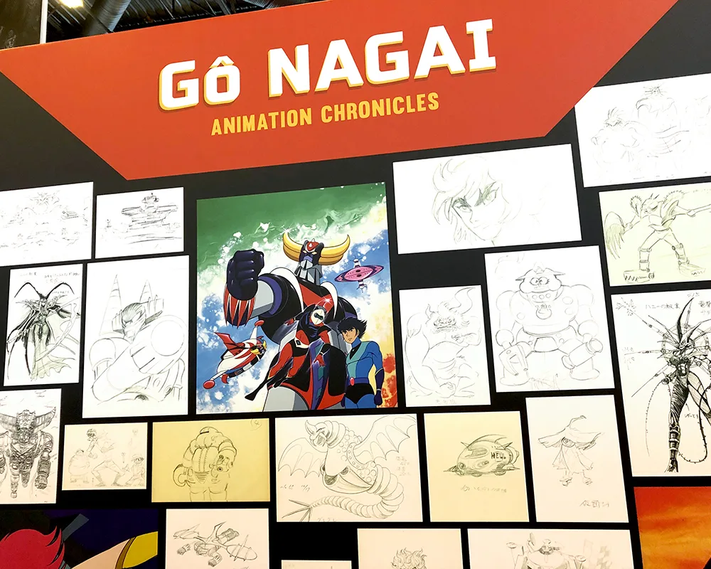 永井豪先生 アニメーションクロニクルブース
©ダイナミック企画・東映アニメーション