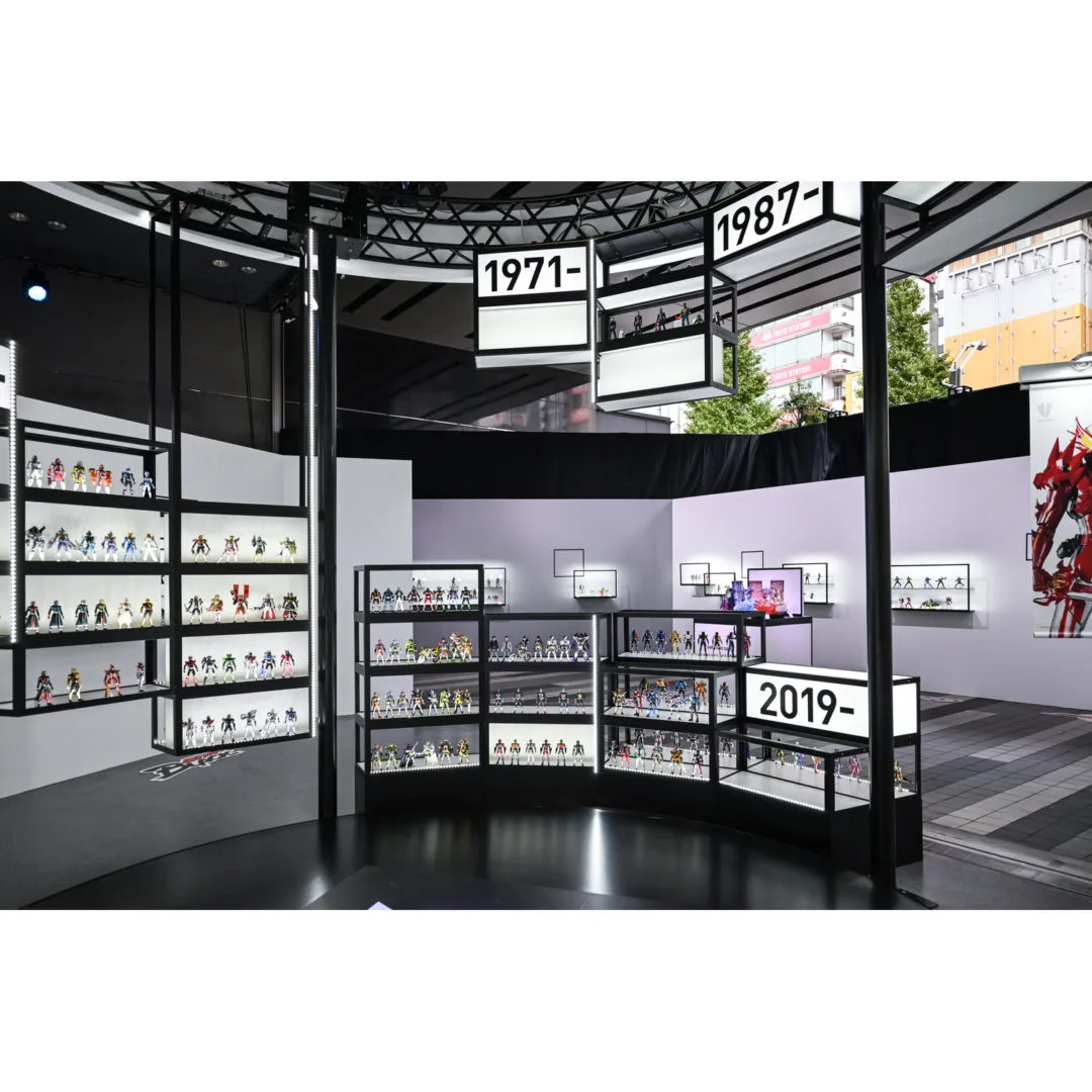 S.H.Figuarts『仮面ライダー』シリーズ歴代展示