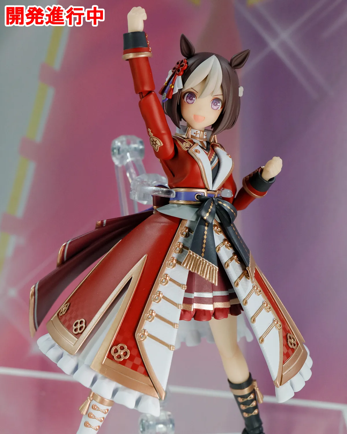 「S.H.Figuarts ウマ娘 プリティーダービー スペシャルウィーク(日之本一の総大将)」 参考出品