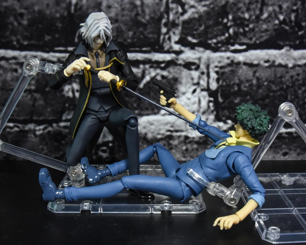 S.H.Figuarts スパイク・スピーゲル／店頭発売中
S.H.Figuarts ビシャス／2019年11月店頭発売予定
©サンライズ