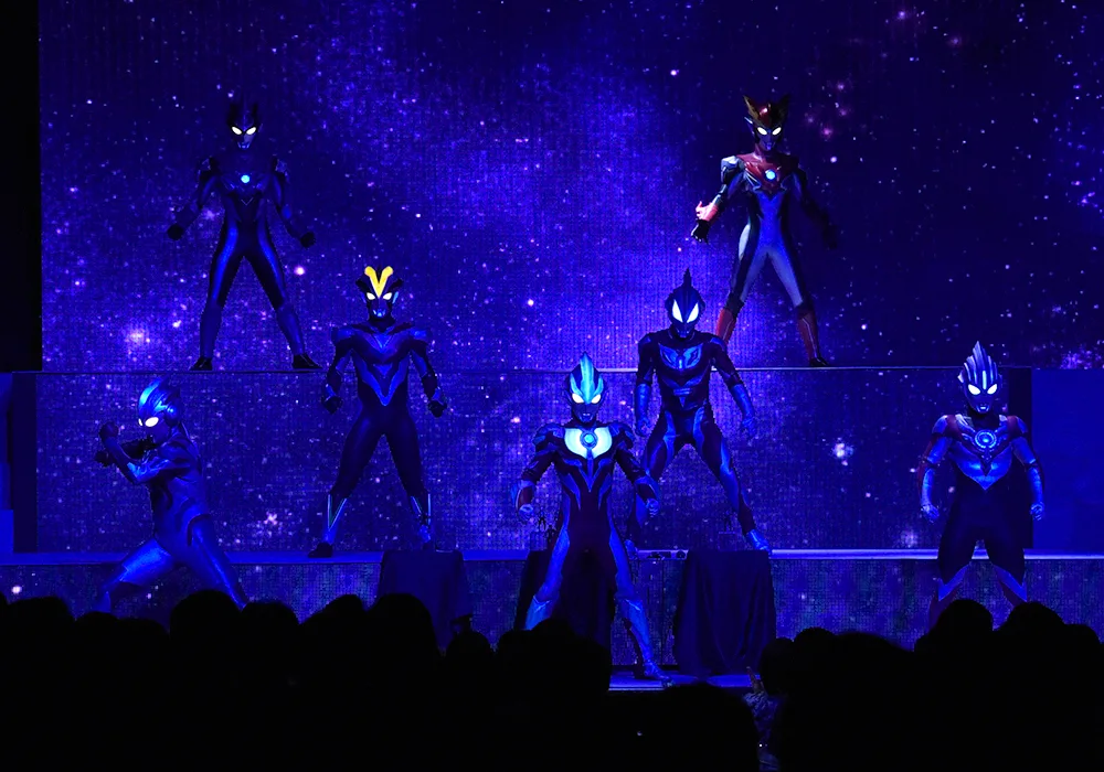 ニュージェネレーションヒーローズも会場に集結！
©円谷プロ