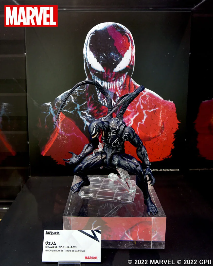 「S.H.Figuarts ヴェノム（ヴェノム/レット・ゼア・ビー・カーネイジ）」 発売決定