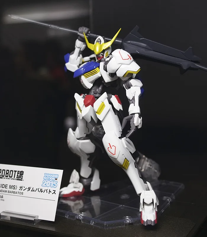 最新TVシリーズ『機動戦士ガンダム 鉄血のオルフェンズ』は、「ROBOT魂」「NXEDGE STYLE」が登場。
ROBOT魂 <SIDE MS>「ガンダムバルバトス」（参考出品）