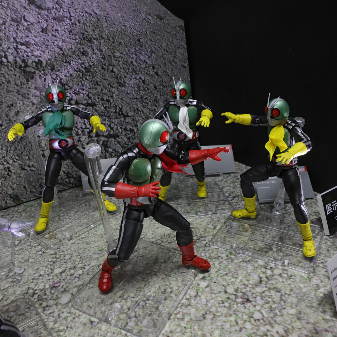 S.H.Figuarts（真骨彫製法） 仮面ライダー新2号 栄光の昭和ライダーエディション　2025年12月店頭発売予定
S.H.Figuarts（真骨彫製法） ショッカーライダーNO.1～NO.6　参考出品