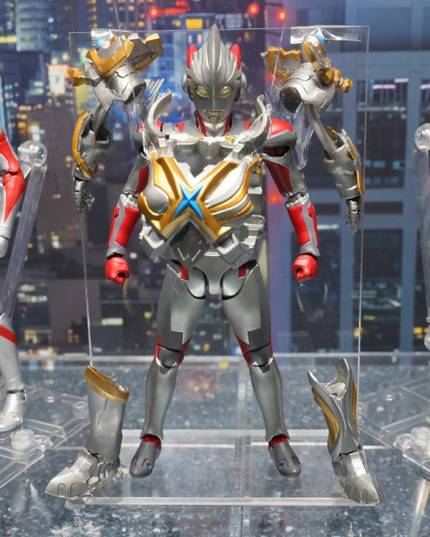 S.H.Figuarts ウルトラマンエックス（ウルトラマン ニュージェネレーション スターズVer.）　2024年5月店頭発売予定
S.H.Figuarts ベータスパークアーマ― オプションパーツセット　参考出品