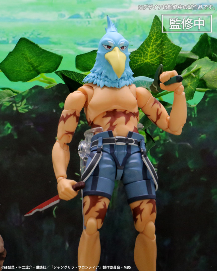 『シャングリラ・フロンティア～クソゲーハンター、神ゲーに挑まんとす～』
S.H.Figuarts サンラク　参考出品