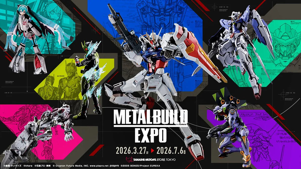 「METAL BUILD EXPO」 TAMASHII NATIONS STORE TOKYOにて開催中