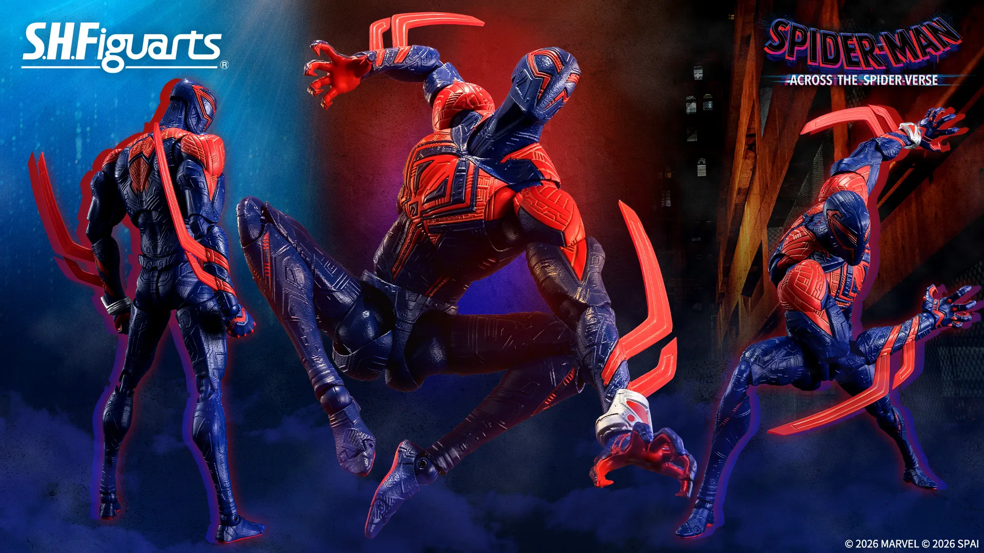 S.H.Figuarts スパイダーマン 2099（スパイダーマン：アクロス・ザ・スパイダーバース）-928 WARDEN OF THE MULTIVERSE-