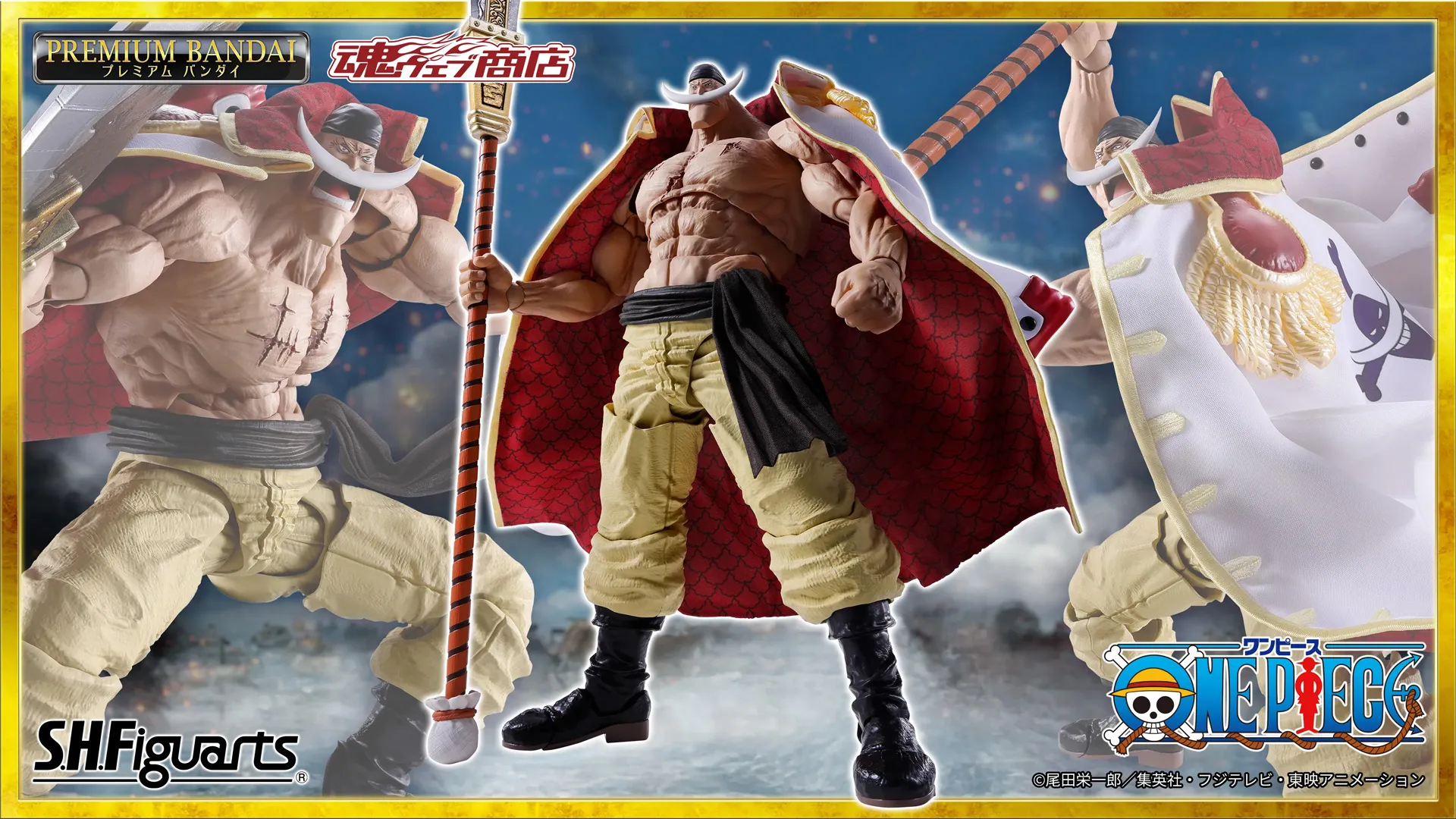 S.H.Figuarts エドワード・ニューゲート（白ひげ） -マリンフォード頂上決戦-