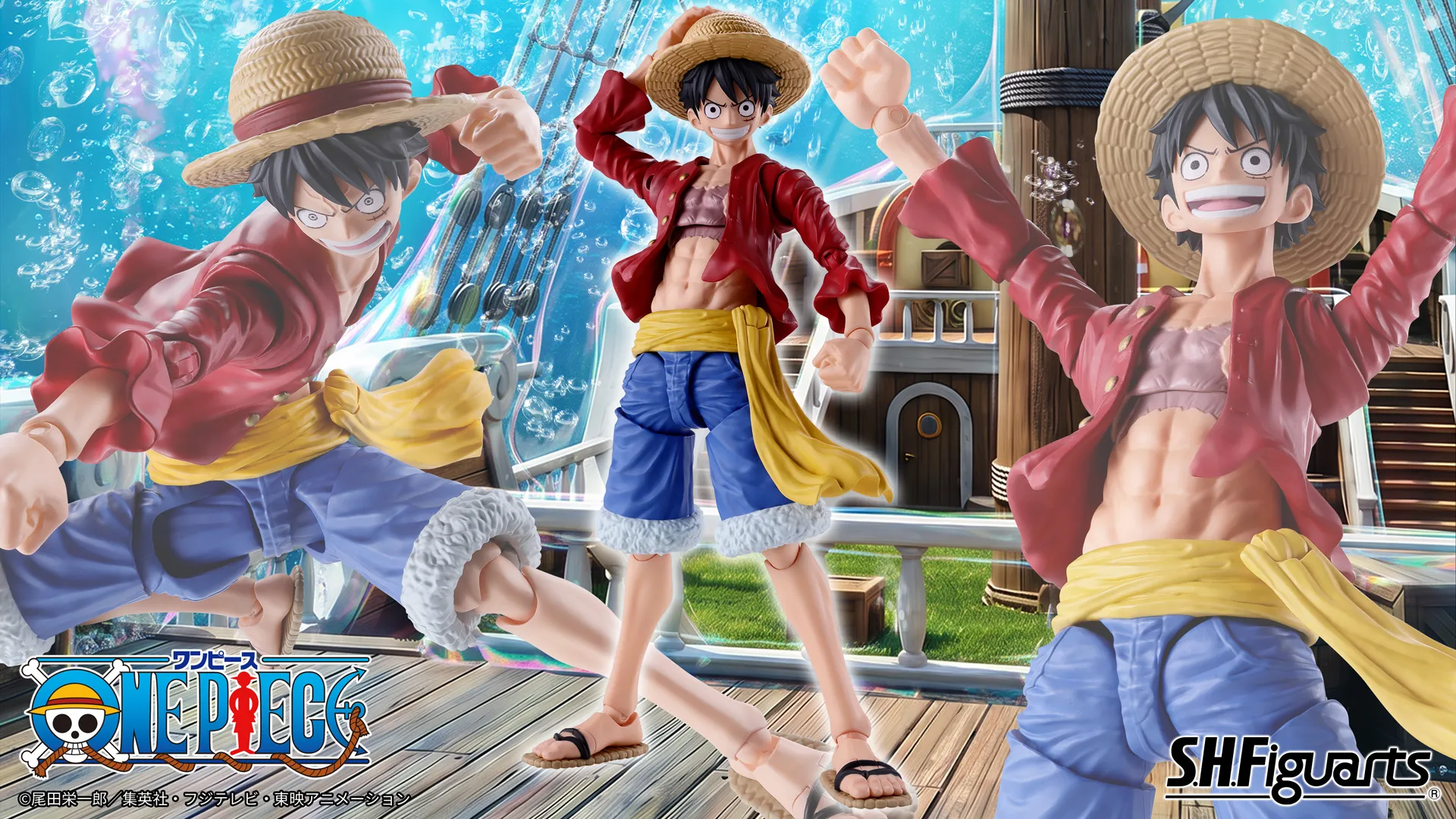 S.H.Figuarts モンキー・D・ルフィ -新世界-