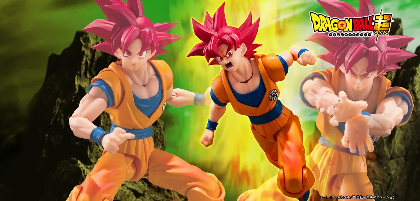 S.H.Figuarts 超サイヤ人ゴッド孫悟空〈神の気を纏いし姿〉