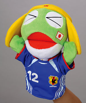 パペットケロロ軍曹 2006サッカー日本代表チームバージョン | 商品一覧