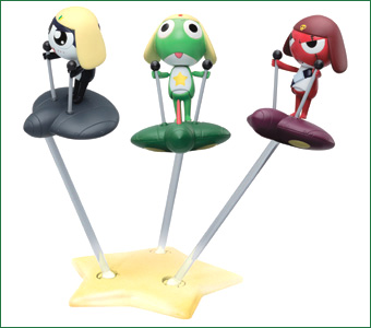 ケロロ軍曹 フライングボードセット Chibic chibic フライングボードセット | 商品一覧 | 魂ウェブ
