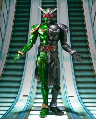 SIC仮面ライダーWサイクロンジョーカーエクストリーム、ジョーカー、サイクロン レビューその2 サイクロンジョーカー 仮面ライダーW S.I.C. 特撮