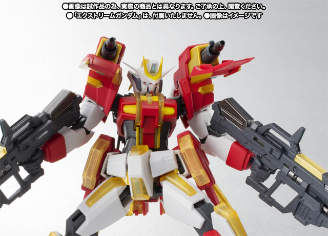 ROBOT魂 ＜SIDE MS＞ エクストリームガンダム オプションセット | 商品