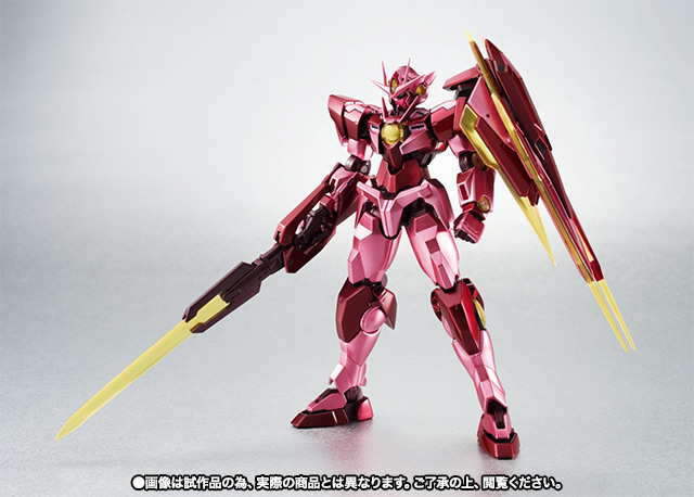 ROBOT魂 ＜SIDE MS＞ ダブルオークアンタ（トランザムVer.） | 商品