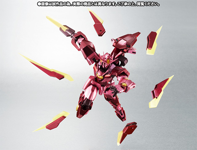 ROBOT魂 ＜SIDE MS＞ ダブルオークアンタ（トランザムVer.） | 商品