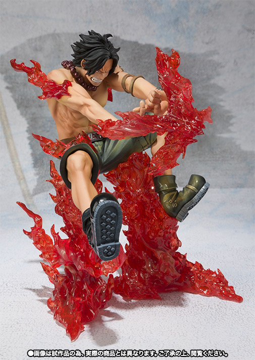 ワンピース フィギュアーツZERO エース十字火 Special Color フィギュアーツZERO ポートガス・D・エース -Battle Ver. 十字火