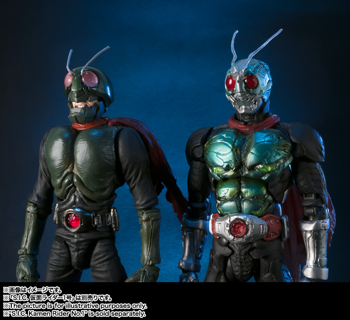 S.I.C.仮面ライダー新1号・クウガ S.I.C. 仮面ライダー新1号 | 商品一覧 | 魂ウェブ