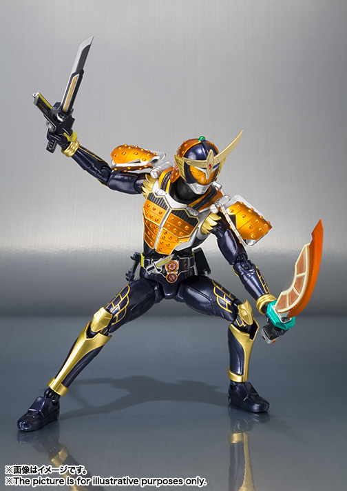 仮面ライダーオレンジアームズ フィギュア S.H.Figuarts 仮面ライダー鎧武 オレンジアームズ | 商品一覧 | 魂ウェブ