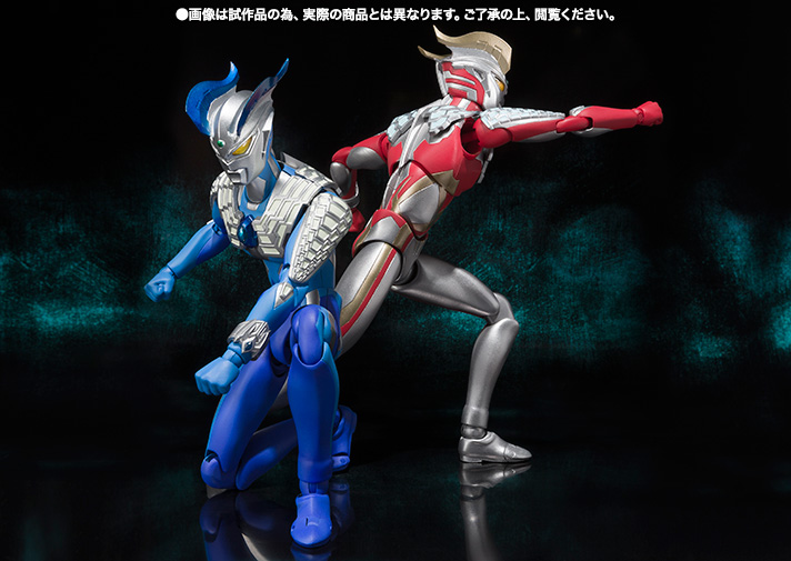一番くじウルトラマンゼロ　ストロングコロナゼロ　ルナミラクルゼロ フィギュア ULTRA-ACT ストロングコロナゼロ＆ルナミラクルゼロ | 商品一覧 | 魂ウェブ
