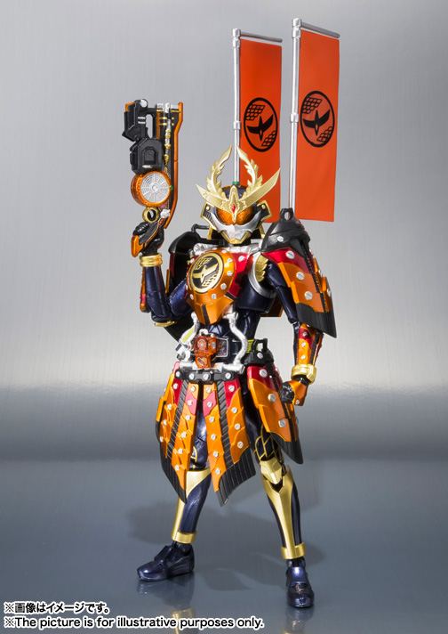 SHFiguarts 仮面ライダー鎧武カチドキアームズ S.H.Figuarts 仮面ライダー鎧武 カチドキアームズ | 商品一覧 | 魂ウェブ