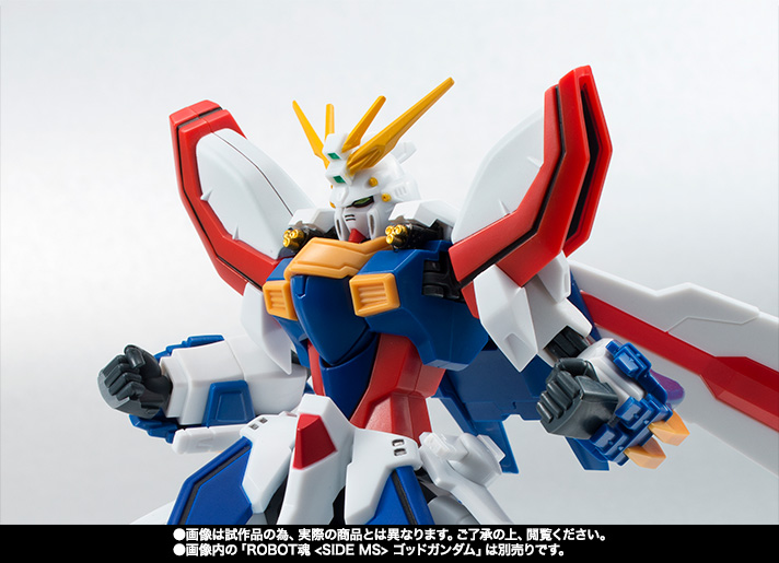 ROBOT魂 [SIDE MS] ゴッドガンダム d2ldlup ROBOT魂 ＜SIDE MS＞ ゴッドガンダム 明鏡止水Ver. | 商品一覧 | 魂ウェブ