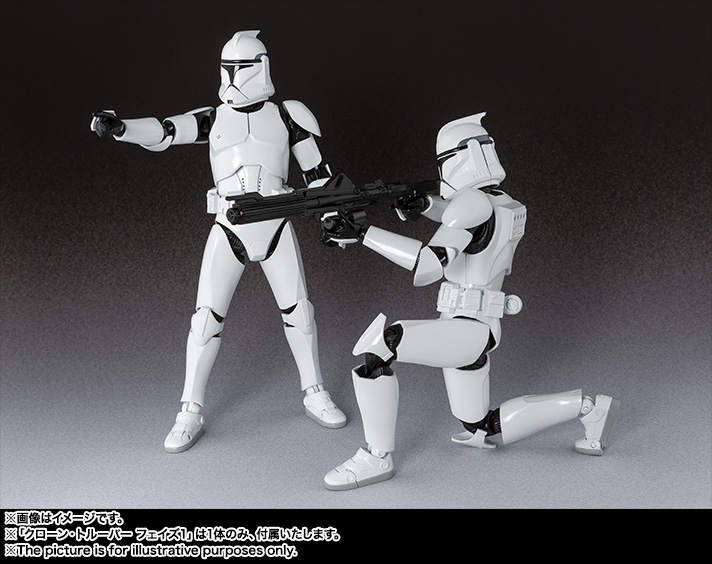 S.H.Figuarts クローン・トルーパー フェイズ1 | 商品一覧 | 魂ウェブ