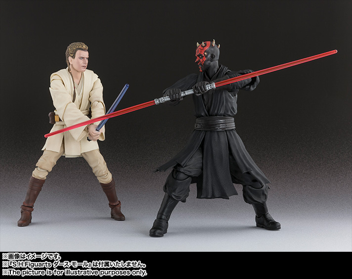 S.H.フィギュアーツ ダース・モール　オビ＝ワン・ケノービ　セット S.H.Figuarts オビ=ワン・ケノービ（Episode I） | 商品一覧 | 魂ウェブ