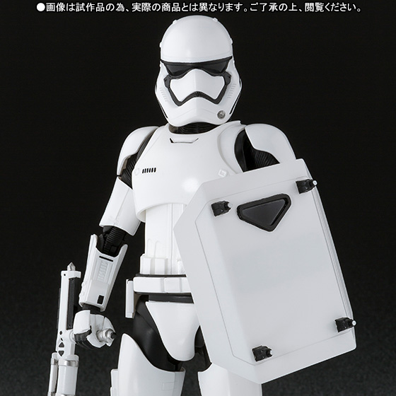 【新品未開封】SHファーストオーダーストームトルーパー シールド&バトンセット S.H.Figuarts ファースト・オーダー ストームトルーパー（シールド