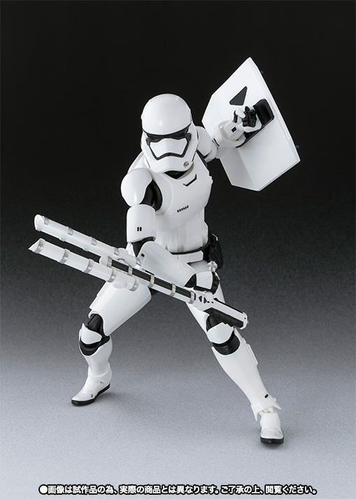 【新品未開封】SHファーストオーダーストームトルーパー シールド&バトンセット S.H.Figuarts ファースト・オーダー ストームトルーパー（シールド