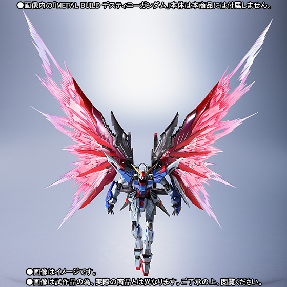METAL BUILD デスティニーガンダム 光の翼オプションセット | 商品一覧