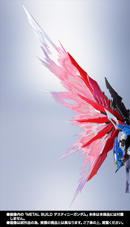 METAL BUILD デスティニーガンダム 光の翼オプションセット | 商品一覧